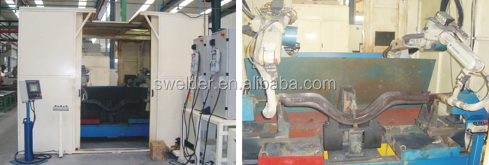 3000kg Welding Robot Workstation for Rear Cover of Axle Housing/Industrial Robot Arm