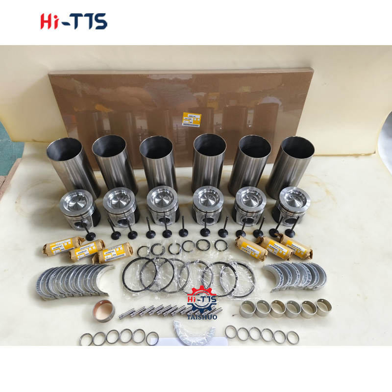 C6.6 Cylinder Liner Kit 3135M141 124-3536 276-7677 Tractor Excavator Engine Repair Parts