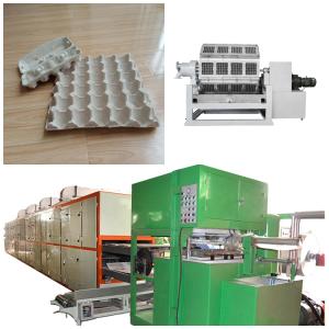 Quality Fully automatic wet press paper egg tray egg carton shoe tray making machine wholesale