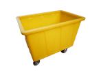 300Kg Roto Moulded Products Heavy Duty Stock Handling Trolley , Bar Bottle Bin