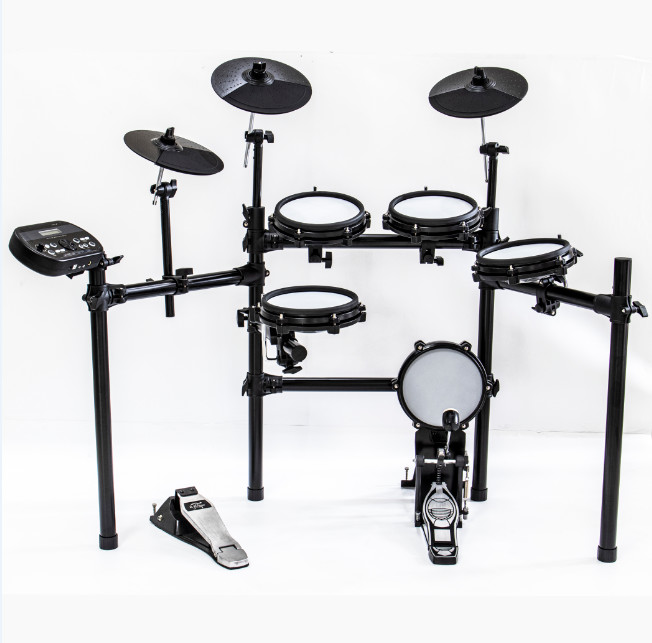electric drum set double pedal drums percussion acoustic drum set The thickness of wood used by different brands may var