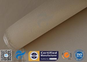 Quality High Temperature Silica Fabric 34oz 1.2mm Brown Welding Spark Heat Protection wholesale
