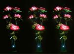 LED Simulation EVA Rose Lights lawn flower lamp Garden courtyard beautiful