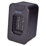 Portable 350W PTC Ceramic Desktop Manual Heater Adjustable Thermostat Overheat