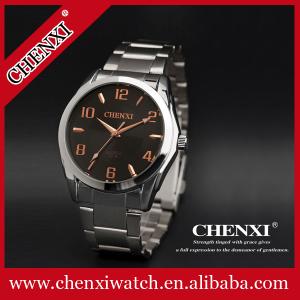 Quality Stainless Steel Wrist Watch Quartz Gold Watches CHENXI Branding Watches Men Fashion Watch wholesale