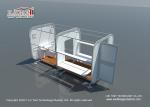 Luxury Modular Box Capsule Cube Hotel Marquee Tent For Party Caffee Bar