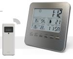 Indoor Outdoor Humidity Weather Temperature Gauge Remote Weather Monitoring