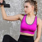 Antishock Women High Impact Sports Bra , High Impact Adjustable Sports Bra