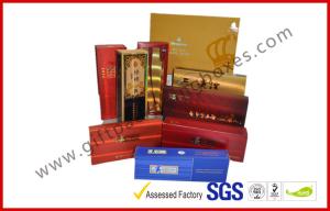 Quality Rectangle Handmade Rigid Board Cigar Gift Boxes , Custom 157g Coated Paper E Cigar Packages wholesale