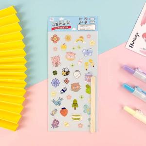 Quality UV Varnishing Custom Waterproof Stickers Matte Lamination Vinyl Transfer Stickers wholesale