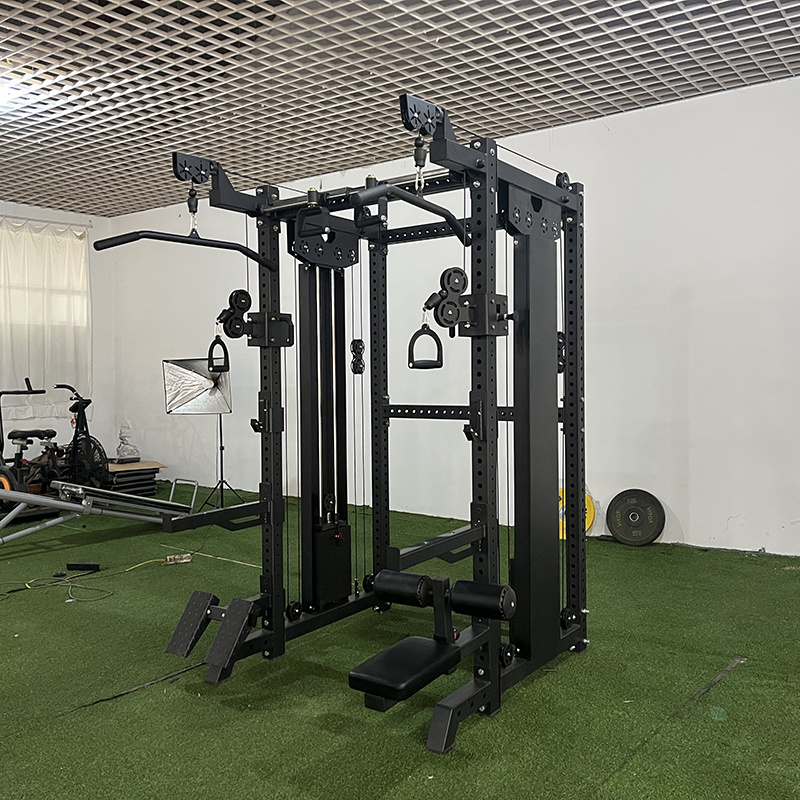 Cheap Customizable Multifunctional Smith Machine Multifunctional Gym Fitness Cable Machine Multifunctional Home Gym Multifunctional Station