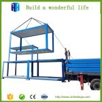 Durable steel structure prefabricated container portable camping house