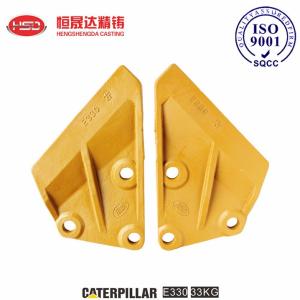 Quality E330 E320 112-2487 Excavator Side Cutter Self-Sharpening Blade Edge wholesale