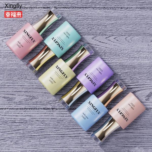 15ml Nail Polish Bottle Round Nail Polish Empty Uv Gel Cosmetic Packaging Polish