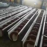 1~25Meter Inclined Stainless Steel Screw Auger Conveyor For Silo Cement