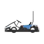 Alloy steel Frame Children Go Kart 900W 36V Electric Drift Go Kart