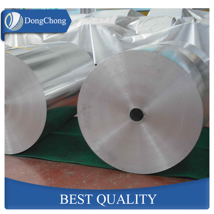8006 H24 Plain Aluminum Foil Roll Heat Insulation Materials Use HS Code 760711
