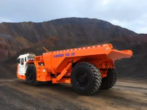 China DERUI DRUK-30  Underground Dump Truck OEM Underground Rock Truck  30 tons loading capacity on sale