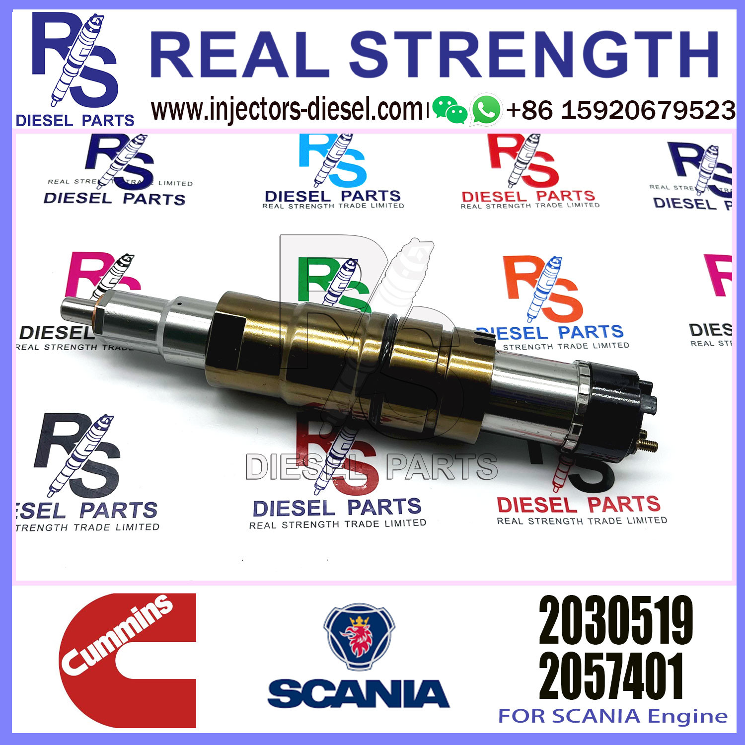 Diesel Fuel Injectors 2872544 2419679 4905880 2894920PX 2031835 2030519 4905880 For Cummins SCANIA