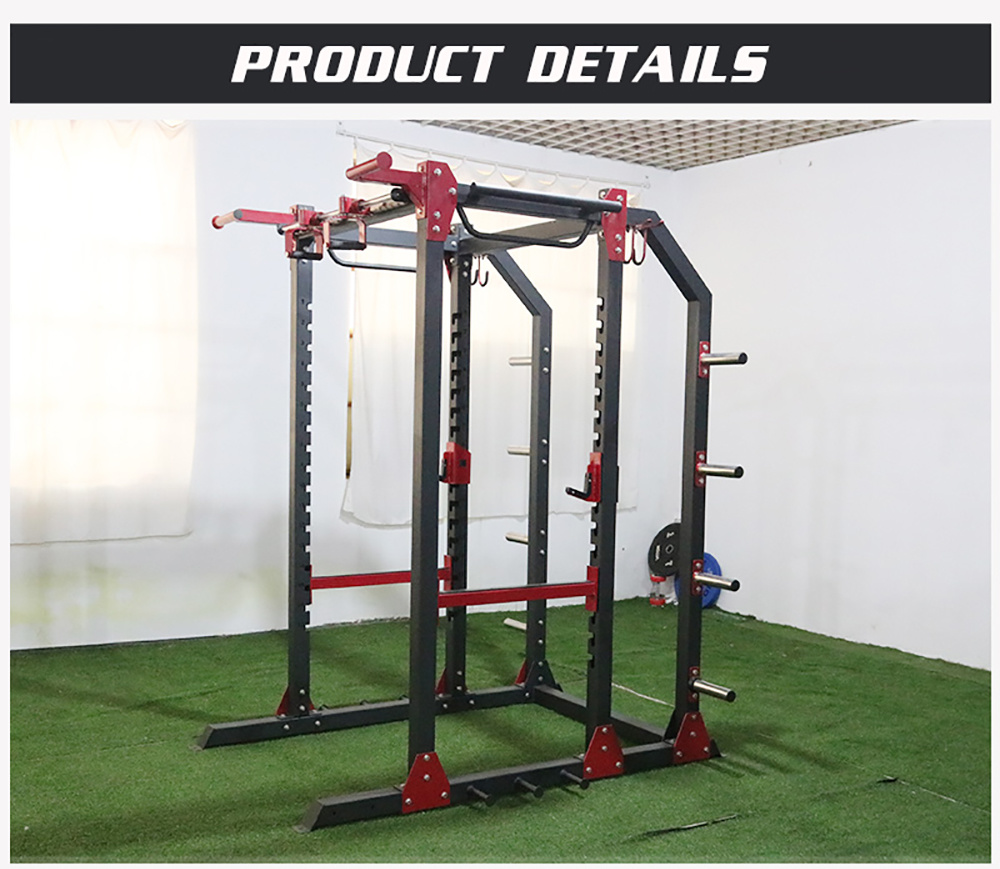 Pull up Stretching Training Gym Fitness Accessories Equipment Adjustable Barbell Squat Rack Power Rack Floor