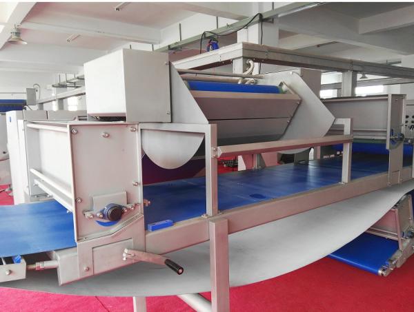 Siemens Panel Croissant Production Line Automatic Biscuit Machine For Bakery