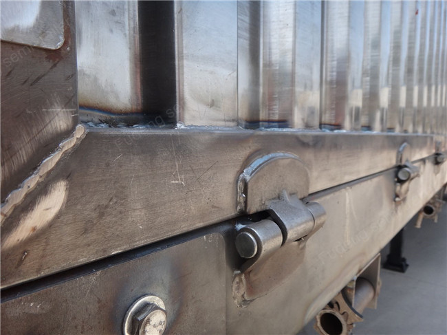 3 axles cattle trailer fencing type transport livestock trailers for sale