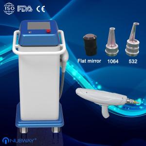 Quality 1064nm-532nm Q Switched ND-yag Laser Machine / Freckle Removal Machine wholesale