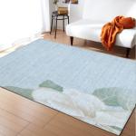 Flower Texture New Cartoon Large Carpet Source Wholesale Feather ins Style