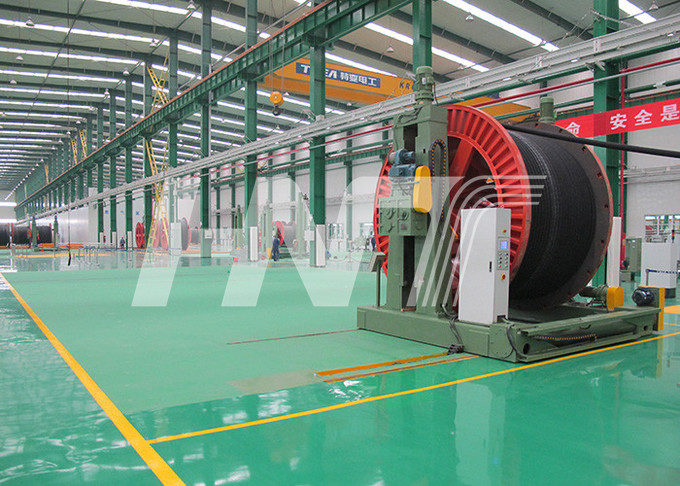 Take Up 30000kg Cable Spooler Machine 160mm Automatic Wire Spooling Machine