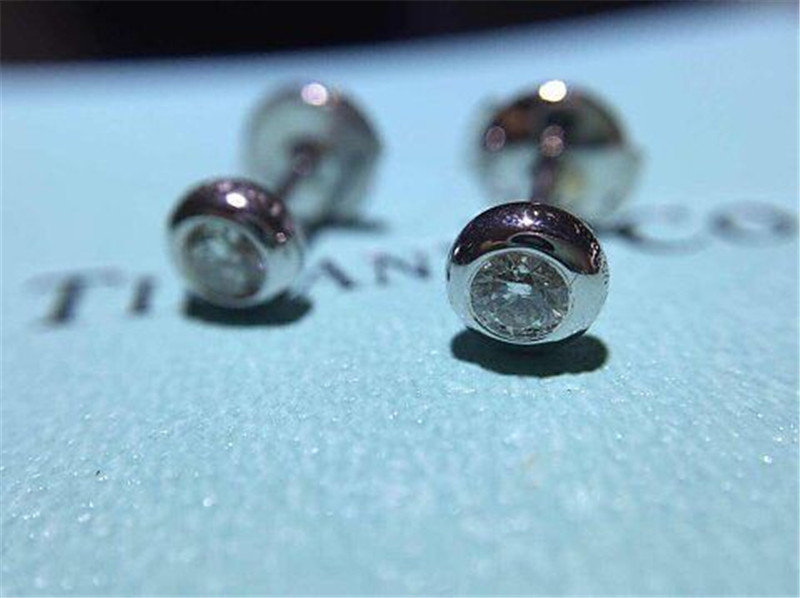 Luxury jewe factory Diamond Stud Earrings 18k gold white gold yellow gold rose gold diamond Earrings