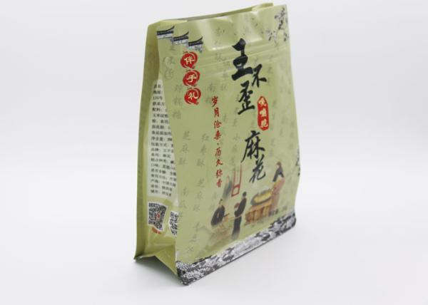 Side Gusset Plastic Pouch Packaging Wear- Resisting Thermostability CMYK