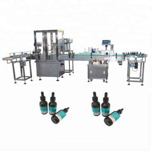 Quality 15-40 Bottles/Min Essential Oil Filling Machine For 30ml Glass Bottle Filling Line wholesale