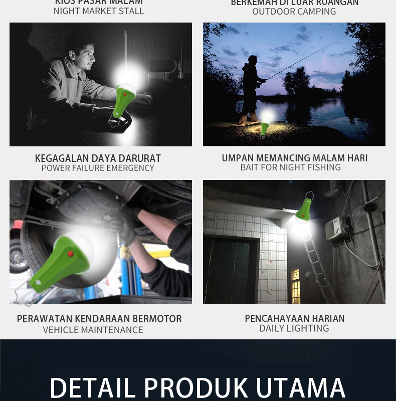 One Tuo Four 25W Portable Solar Charging Lamp Camping out Mobile Phone Charging Solar Lamp