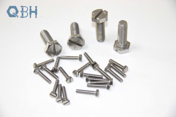 Cheap SS304 316 Hexagon Slotted High Tensile Stainless Steel Bolts for sale