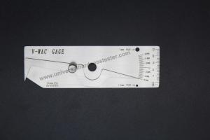 Quality Biting Edge V WAC Weld Gage , Welding Inspection Instruments wholesale