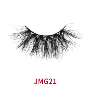 Quality ROHS Fluffy Mink Lashes , Nature Black 30mm Mink Eyelashes wholesale