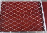 Flexible Cable Stainless Steel Aviary Wire Netting knotted And Ferruled