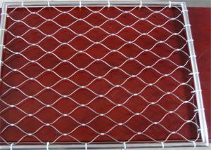 Quality Flexible Cable Stainless Steel Aviary Wire Netting knotted And Ferruled wholesale