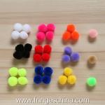 Wholesale Colorful DIY Multicolored Pom Pom Ball For Hat Costume Christmas