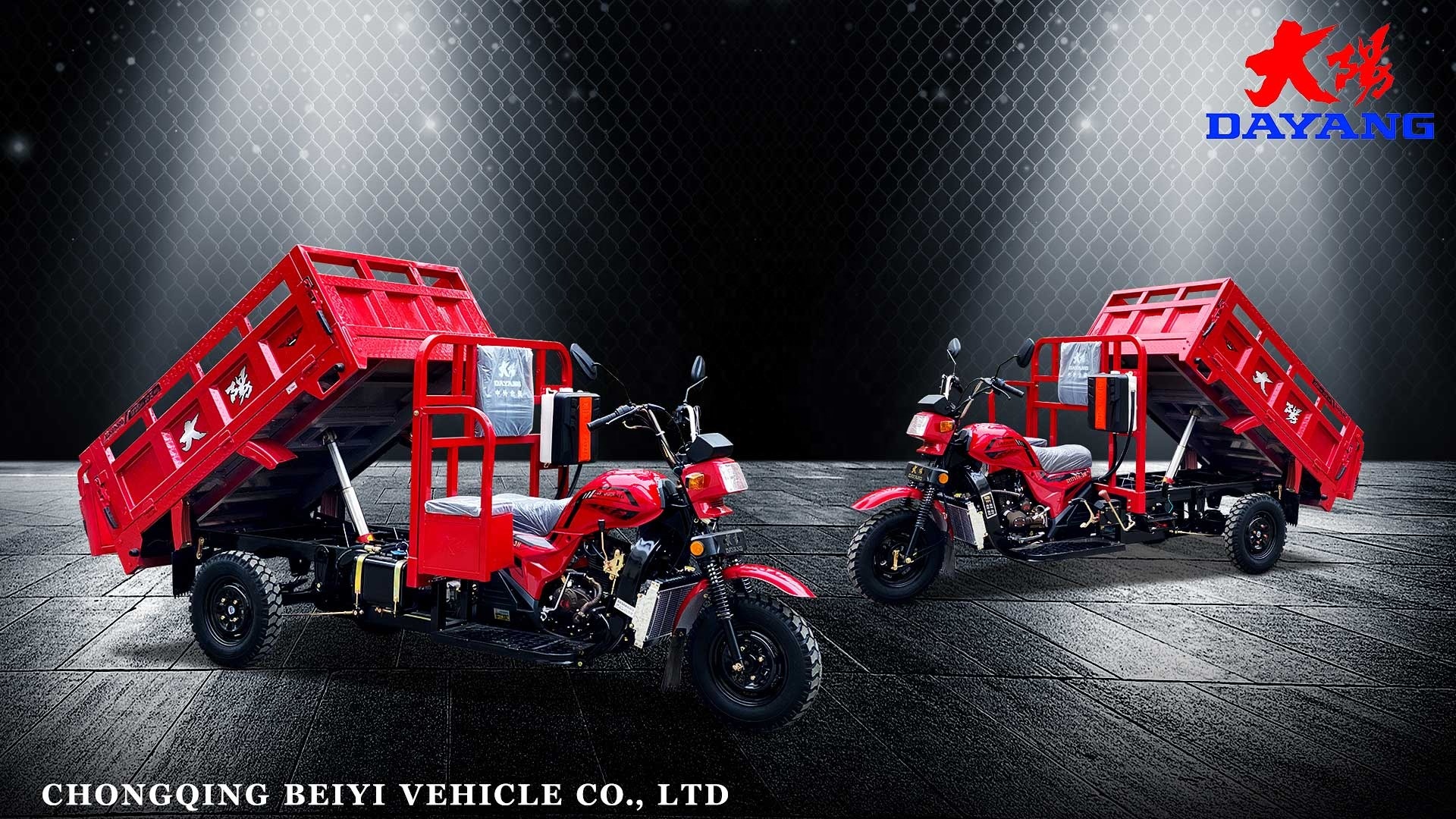 Motorized Three Wheel Electric Passenger Tricycle for Heavy Duty Cargo Delivery Needs