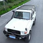 Universal 4X4 Aluminium Steel Cargo Carrier Basket Roof Rack for SUV Jimny Fj