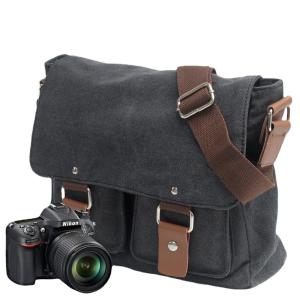 Quality Waterproof Waxed Canvas Laptop Messenger Bag Men Business Briefcase BRB02 wholesale