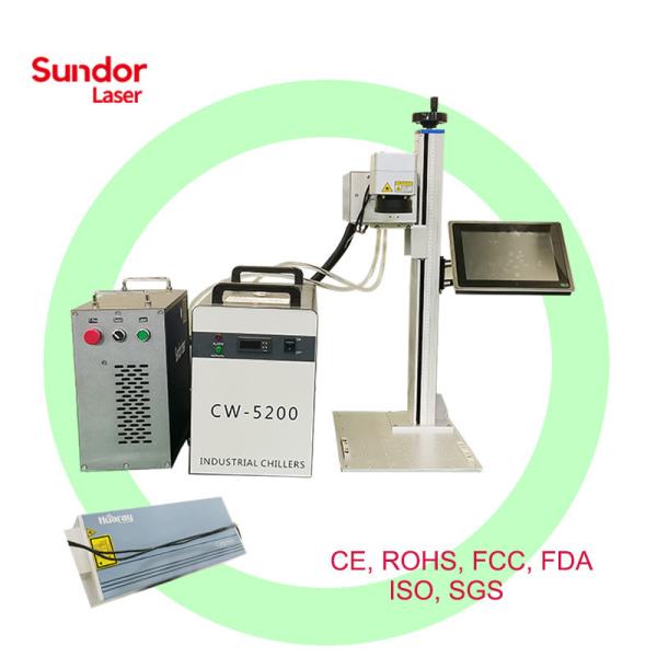 Ce Certificate 3w 5w 10w Fiber Laser Engraving Machine For Acrylic Glass Metal