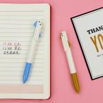 Gel-Ink Cartoon Signature Rollerball Plastic Gel Pen 1.0mm for School and Office