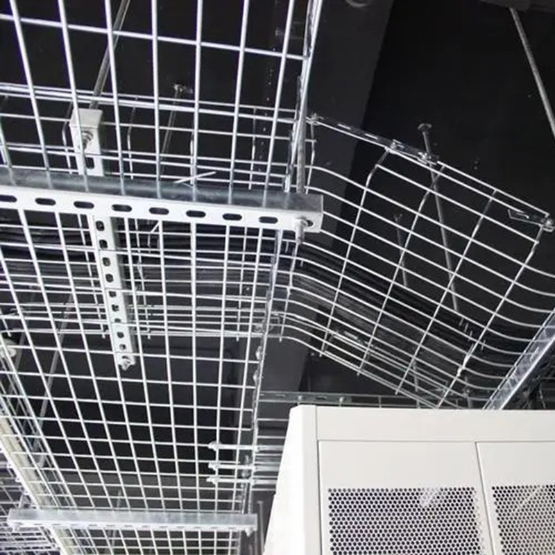 Stainless Steel Wire Cable Tray Grid / Linear Aluminum Wire Tray