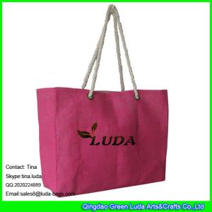 Quality LUDA best hot decorative and pratical tote bag beach shoulder paper straw beach bag wholesale