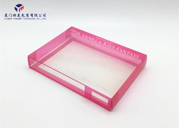Eco Friendly Clear Packing Boxes , Clear Plastic Packaging Boxes Wholesale