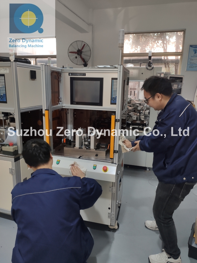 Customized Floor-standing High Precision Soft Bearing Rotor Balancing Machine