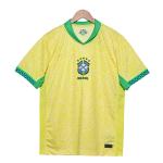 2024-2025 Brazil Home Fan Edition Football Jersey Group Customization