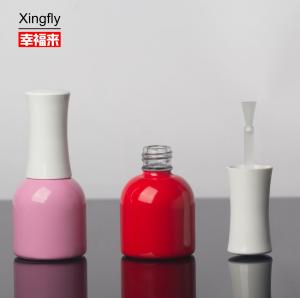 Quality UV Gel 10ml Nail Polish Black Bottle Glass Spray Coating Silk Printing wholesale